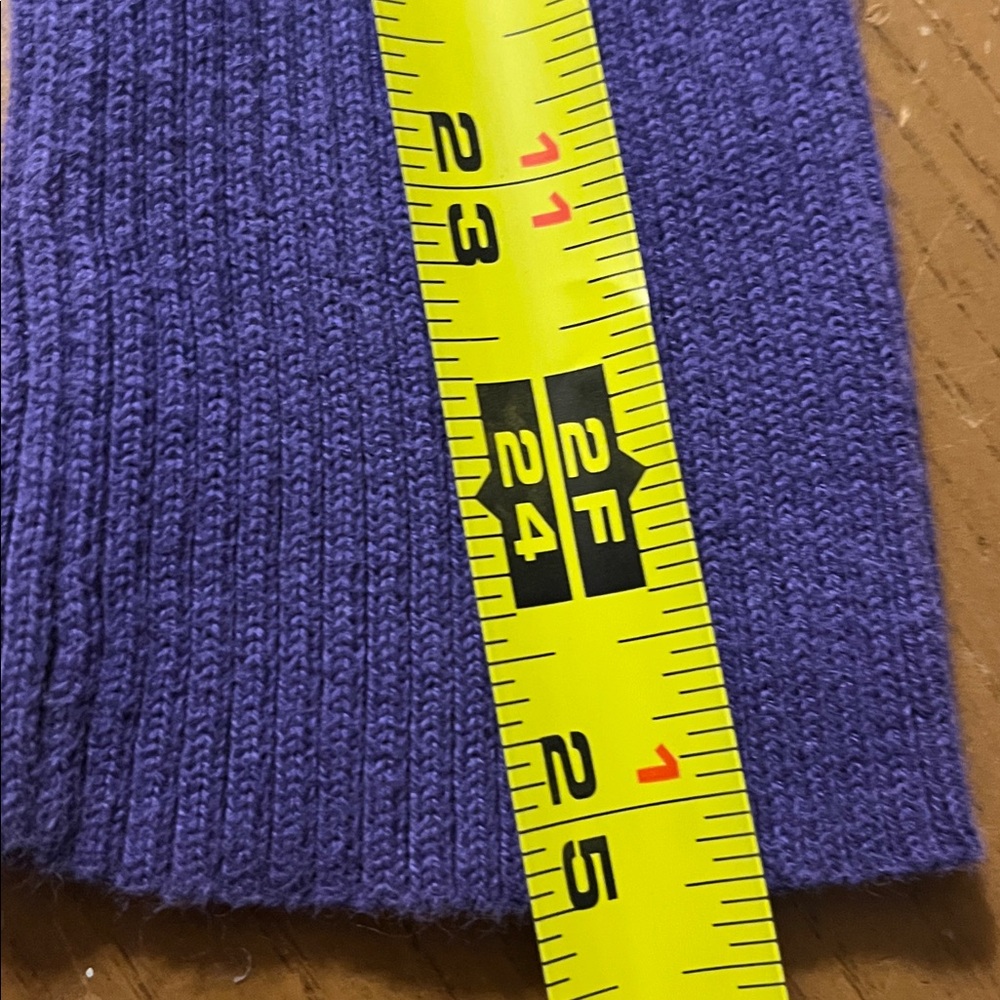 Y2K Aeropostale Purple Henley Sweater Size Medium Vintage - Picture 10 of 11
